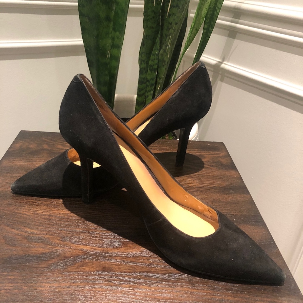 Black Suede Heels